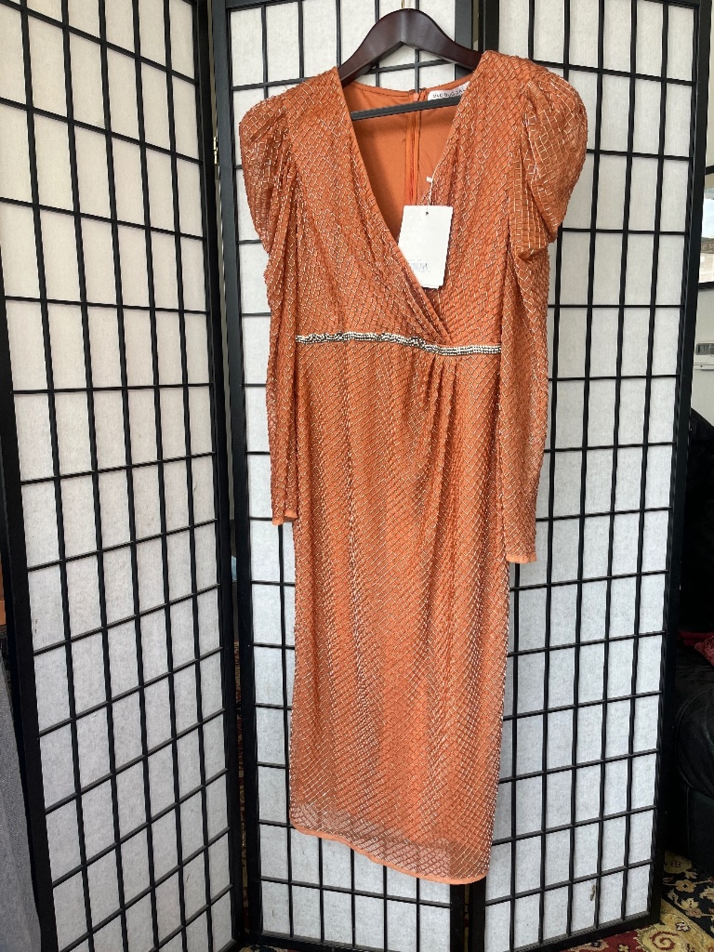 Mac Duggal special occasion midi dress
